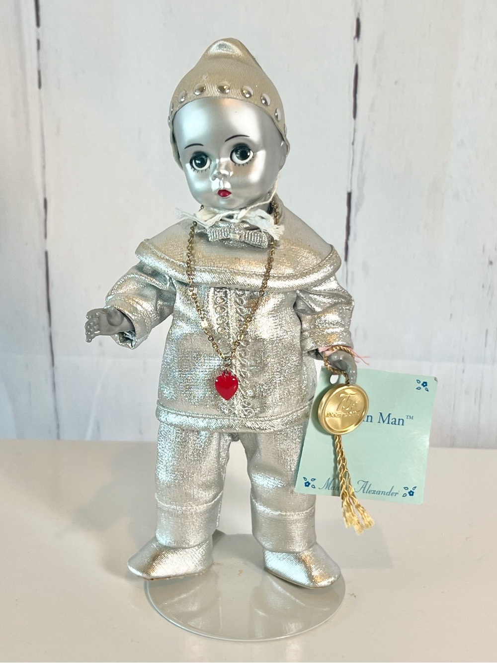 Madame Alexander Tin Man Doll 13210 Wizard of Oz 75th Anniversary Vintage 8"